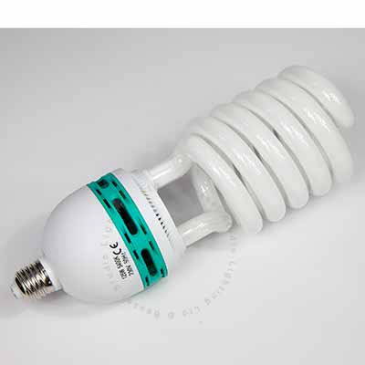 125W Low energy E27 spiral bulb
