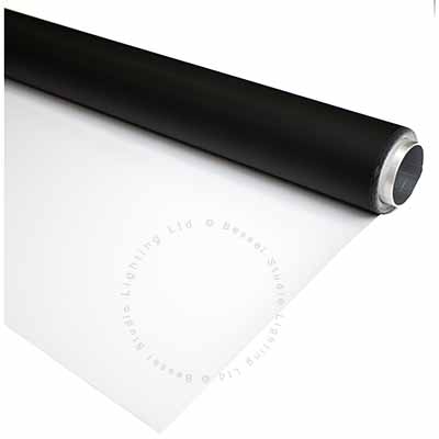 135cm x 3m Black and White Double Sided Vinyl Background